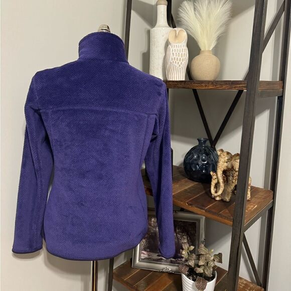 Patagonia Purple Plush Quarter Snap-T Fleece Jacket Womens SIZE MED - Picture 5 of 11